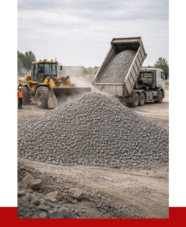 Купить щебень с доставкой в Лыткарине от 2561 руб. | ПРОНЕРУДЛтк
