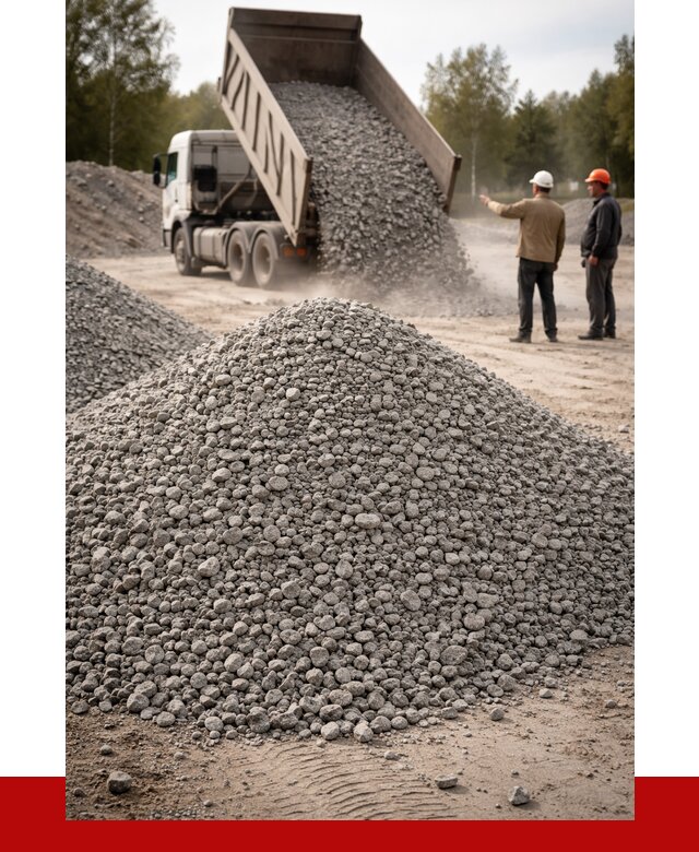 Гранитный щебень фракция 0-5 в Лыткарине от 2970 руб ПРОНЕРУДЛтк