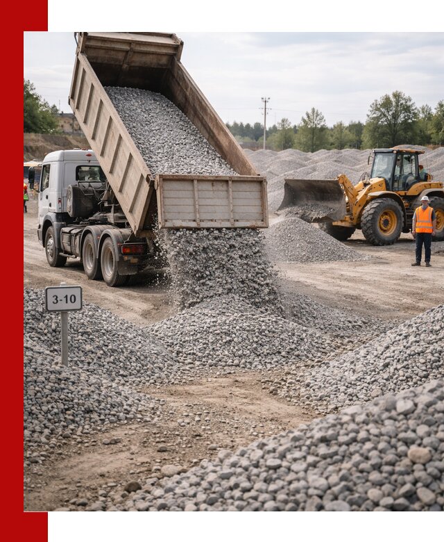 Гранитный щебень фракции 3–10: доставка и продажа в Лыткарине