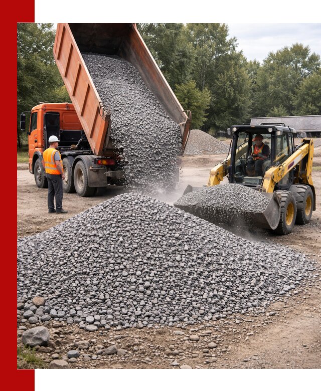 Купить гранитный щебень фракции 5–10 в Лыткарине с доставкой