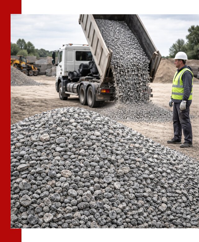 Доставка и продажа гранитного щебня фракции 5-20 в Лыткарине