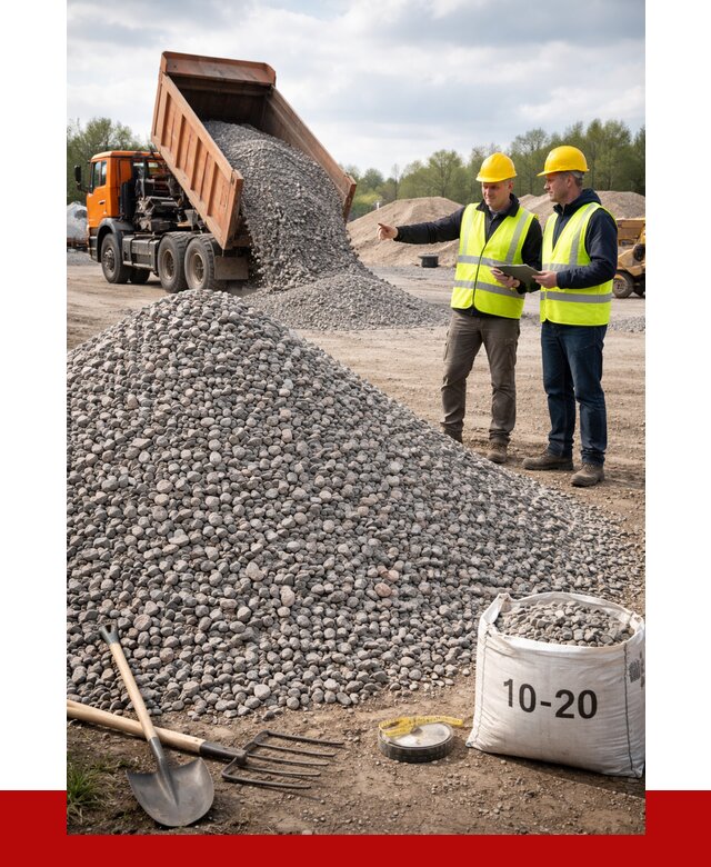 Гранитный щебень фракция 10-20 в Лыткарине от 4302 руб.|ПРОНЕРУДЛтк