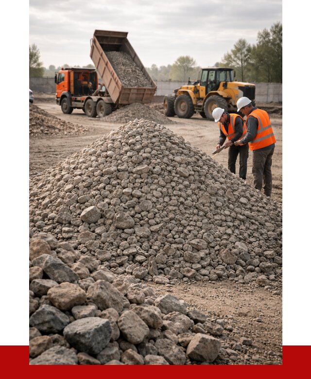 Гранитный щебень фракция 40-70 в Лыткарине от 2561 руб ПРОНЕРУДЛтк