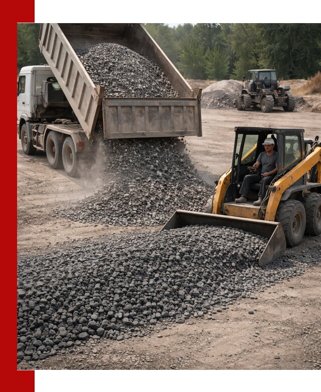 Гранитный щебень фракция 40-70 с доставкой в Лыткарине