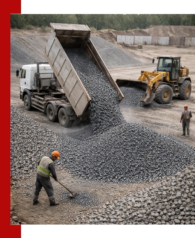 Щебень габбро-диабаз фр. 5-20 с доставкой в Лыткарине