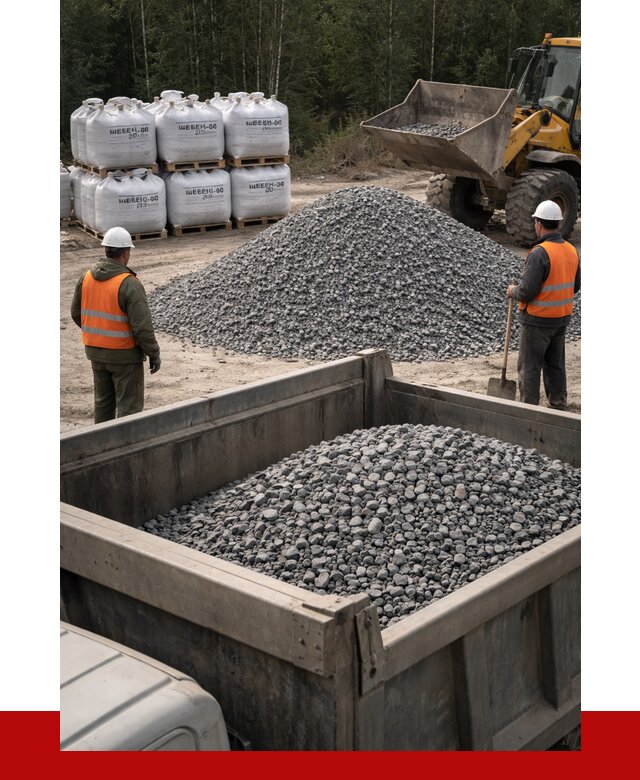 Щебень габбро диабаз 20-40 в Лыткарине от 3483 руб. | ПРОНЕРУДЛтк