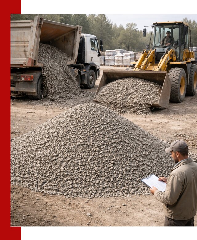 Гравийный щебень фракция 5–10 с доставкой в Лыткарине