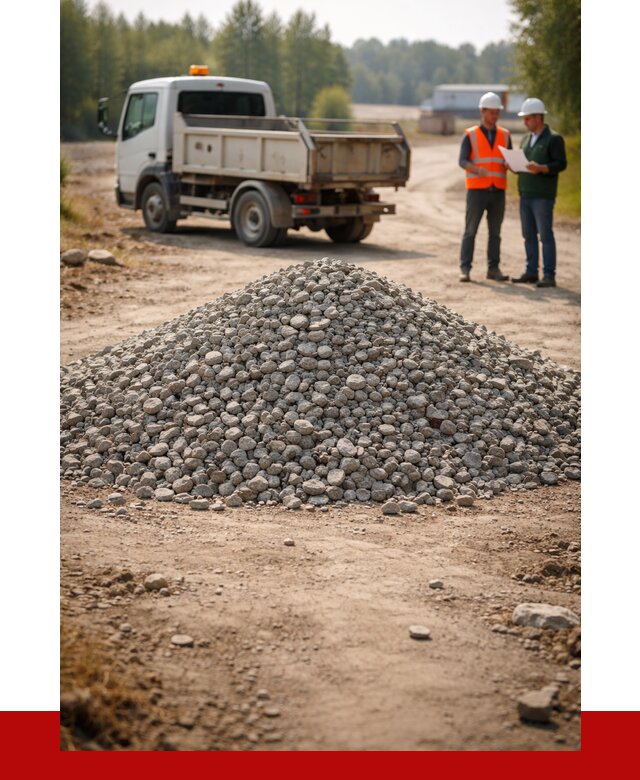 Гравийный щебень фракция 20-40 в Лыткарине от 1229 р. | ПРОНЕРУДЛтк
