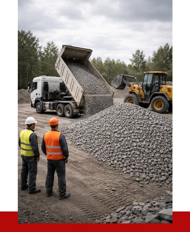 Гравийный щебень фракция 40-70 в Лыткарине от 9731р | ПРОНЕРУДЛтк
