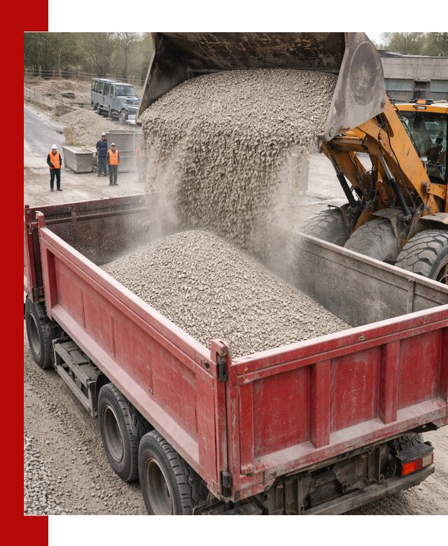 Купить известняковый щебень фракции 0-5 с доставкой в Лыткарине