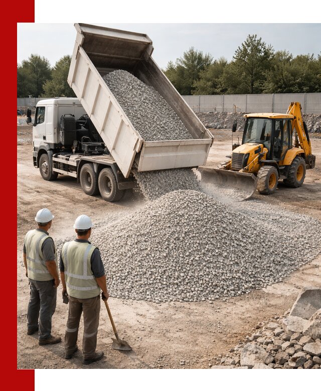 Купить известняковый щебень фракции 5–10 мм с доставкой в Лыткарине