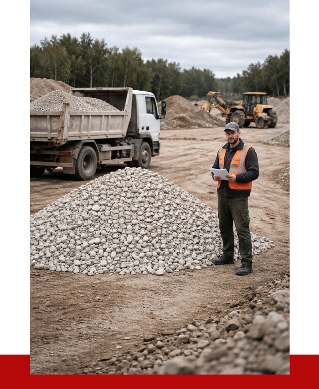 Доломитовый щебень в Лыткарине купить от 2253 р., ПРОНЕРУДЛтк