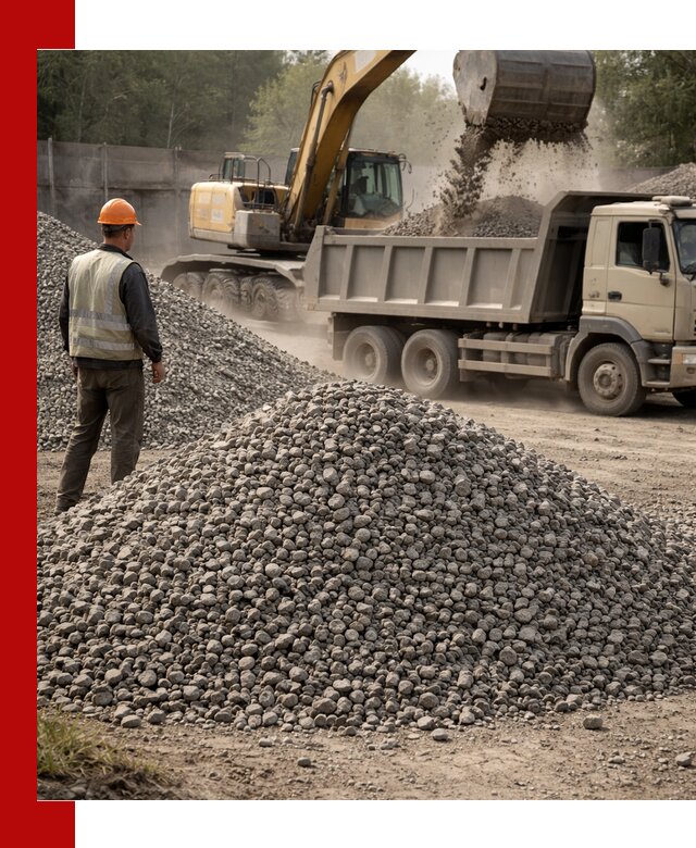 Шлаковый щебень фракция 5-20 с доставкой в Лыткарине