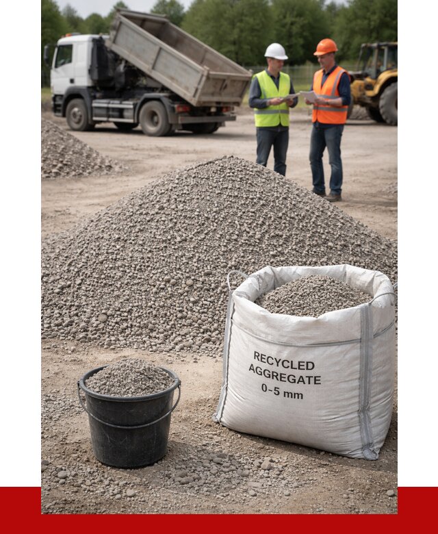 Вторичный щебень фракция 0-5 в Лыткарине от 1639 р. ПРОНЕРУДЛтк