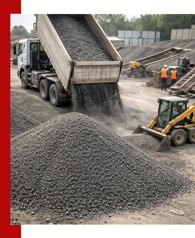 Вторичный щебень фракция 0–5 с доставкой в Лыткарине