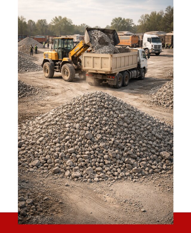 Вторичный щебень фракция 40-70 в Лыткарине от 1782 р, ПРОНЕРУДЛтк