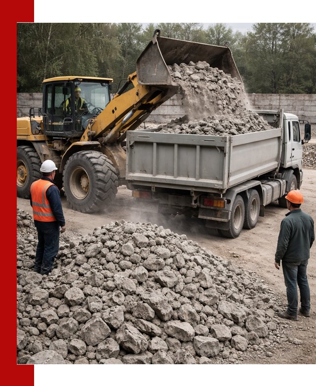 Вторичный щебень фракция 70–150 в Лыткарине с доставкой