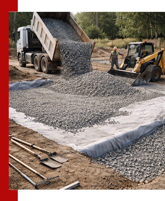 Щебень для фундамента с доставкой в Лыткарине