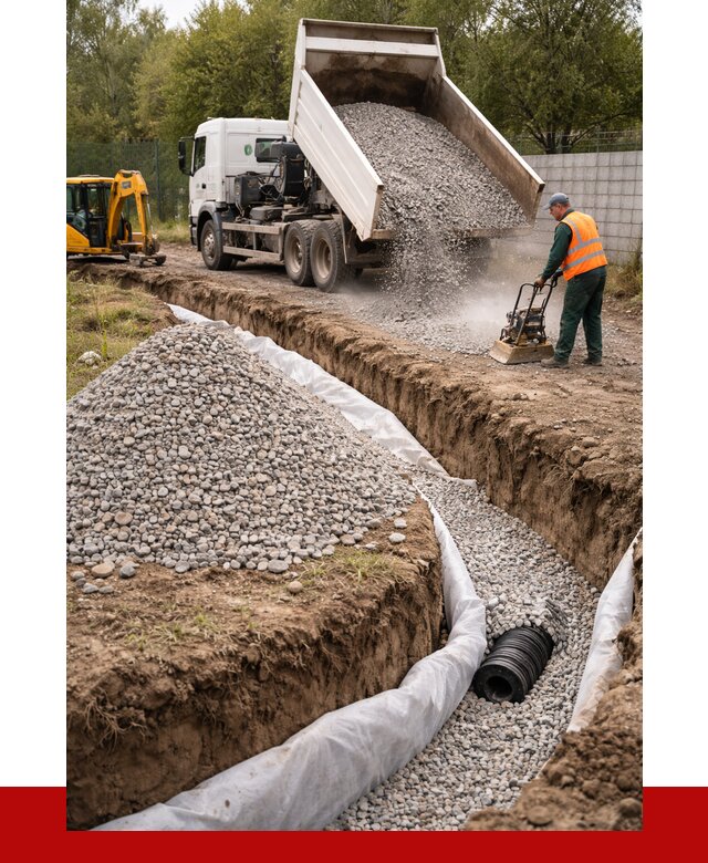 Щебень для дренажа в Лыткарине от 1895 р., ПРОНЕРУДЛтк доставка