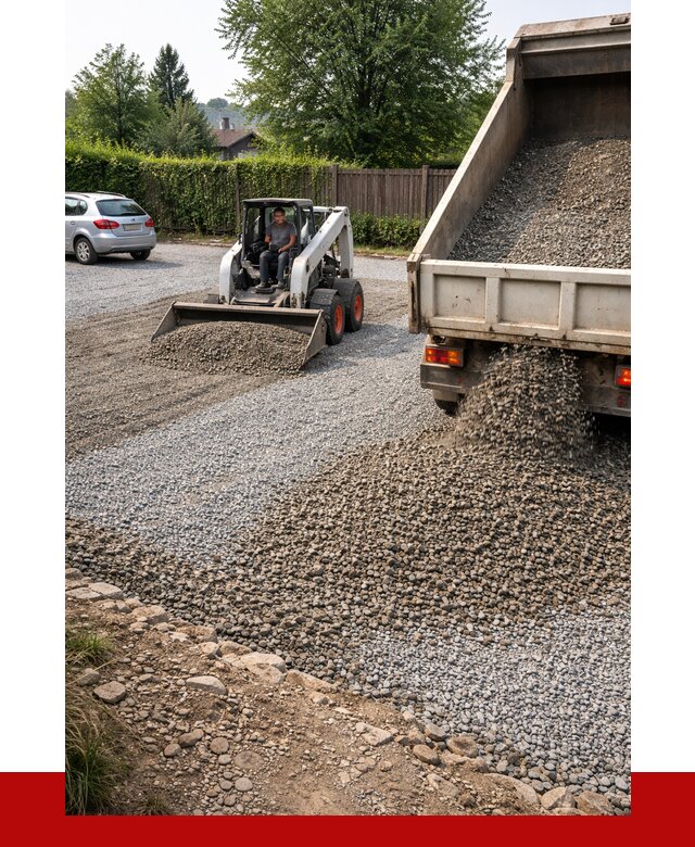 Щебень для парковки в Лыткарине с доставкой от 1229 р.| ПРОНЕРУДЛтк