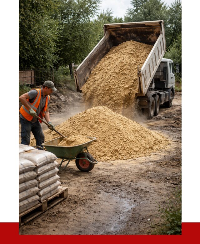 Купить песок с доставкой в Лыткарине от 1844 р. | ПРОНЕРУДЛтк