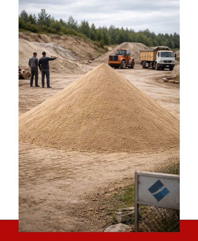 Карьерный песок навалом в Лыткарине от 1844 р. | ПРОНЕРУДЛтк