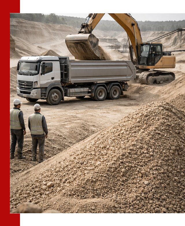 Карьерный крупнозернистый песок с доставкой в Лыткарине