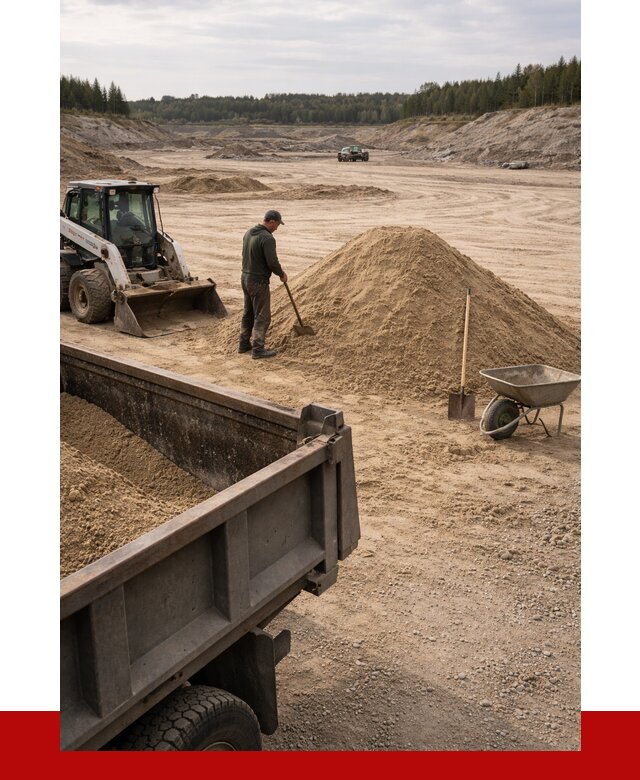 Карьерный песок среднезернистый в Лыткарине, от 2253 р. ПРОНЕРУДЛтк