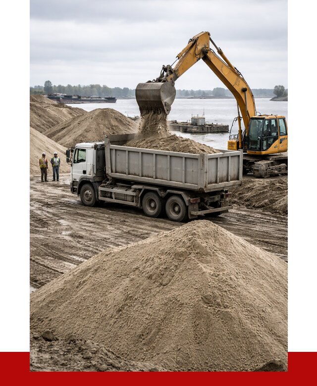 Купить речной песок навалом в Лыткарине от 1844 р., ПРОНЕРУДЛтк