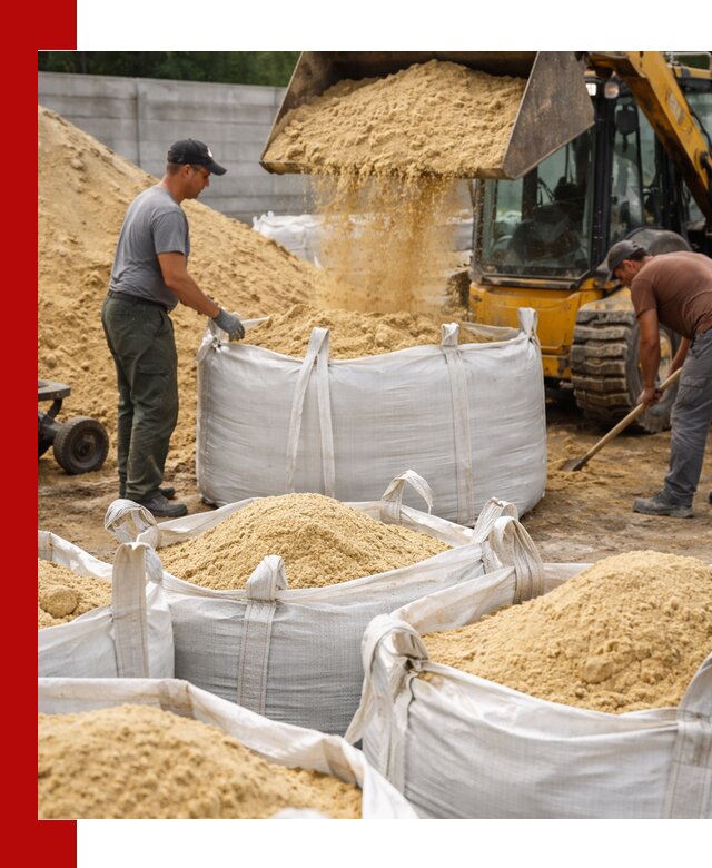 Поставка качественного песка для кладки в Лыткарине