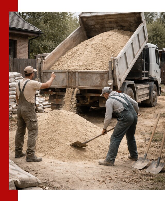 Песок для штукатурки с доставкой в Лыткарине качественный и чистый