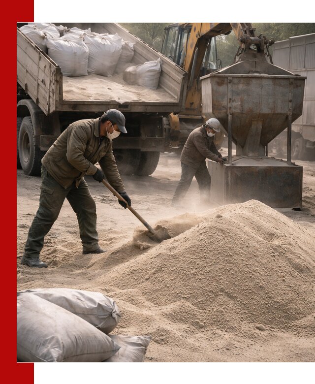 Кварцевый песок для пескоструя в Лыткарине — доставка и качество