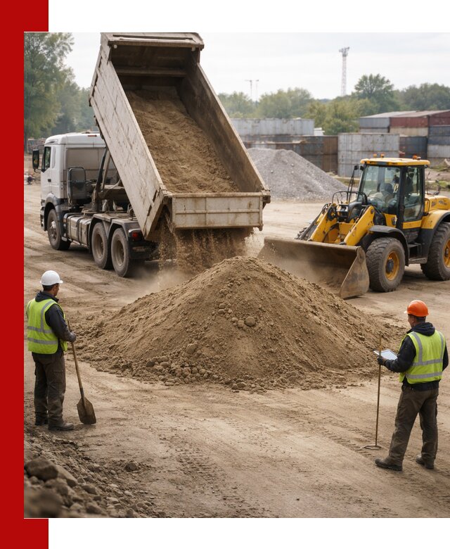 Доставка и продажа пескогрунта оптом и в розницу в Лыткарине