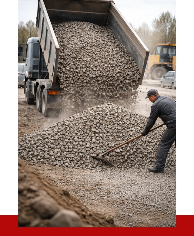 Гравий фракция 20-40 в Лыткарине от 2561 р. доставка | ПРОНЕРУДЛтк