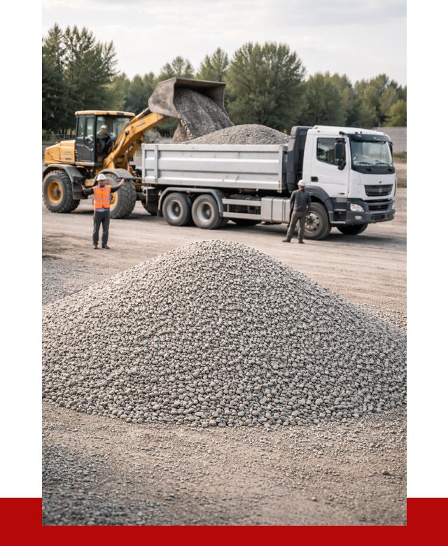 Купить мытый гравий в Лыткарине от 3585 р, доставка ПРОНЕРУДЛтк