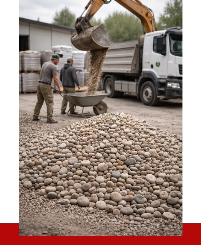 Галька декоративная в Лыткарине от 3278 р. за куб | ПРОНЕРУДЛтк