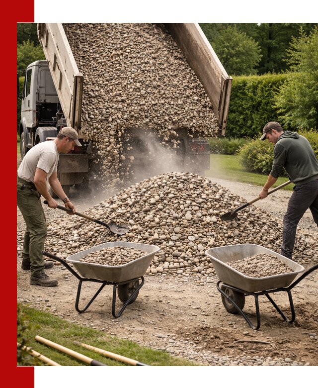 Доставка и продажа декоративной гальки в Лыткарине