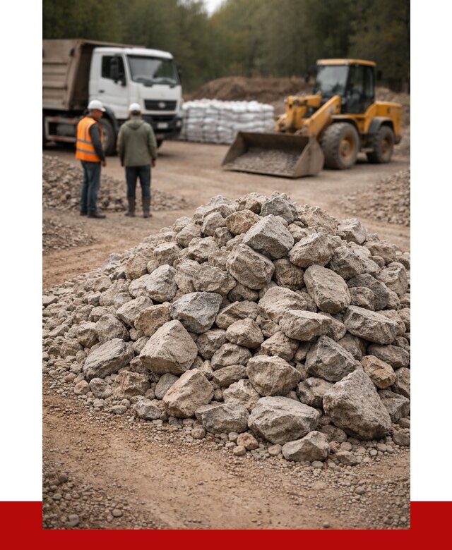 Купить бутовый камень с доставкой в Лыткарине от 2356 р. | ПРОНЕРУДЛтк