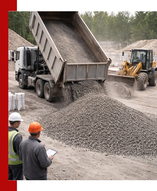 Доставка и продажа гранитного отсева 0-10 в Лыткарине