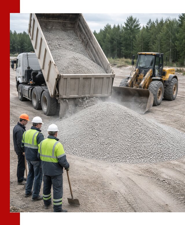 Известняковый отсев 0-5 доставка в Лыткарине быстро и выгодно