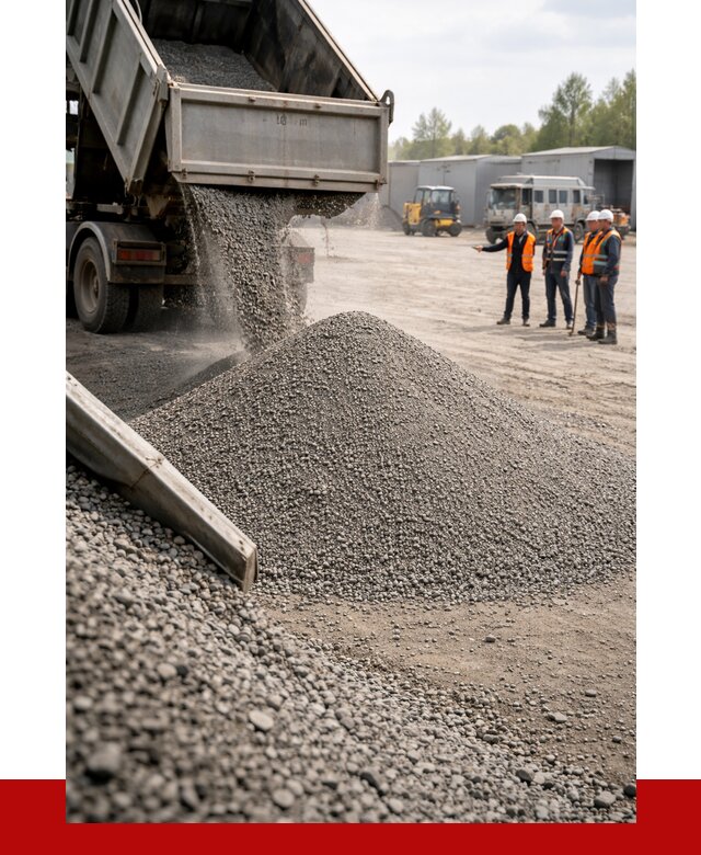 Гравийный отсев 0-5 в Лыткарине от 1229 р. с доставкой | ПРОНЕРУДЛтк