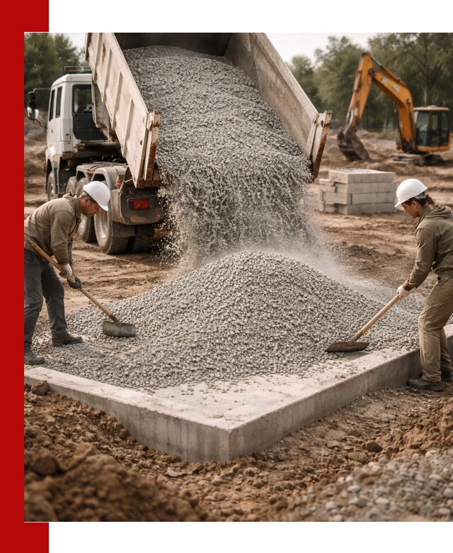 Доставка и продажа отсева для бетона в Лыткарине