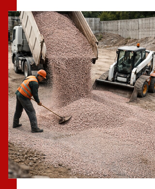 Крошка розовый гранит с доставкой в Лыткарине от производителя