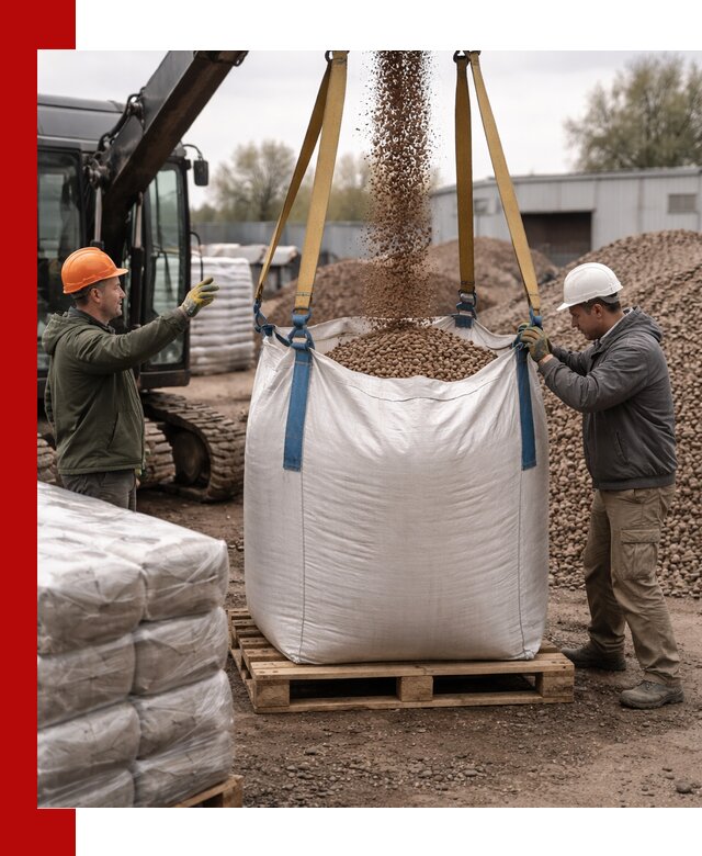 Керамзит в биг-бегах с доставкой в Лыткарине