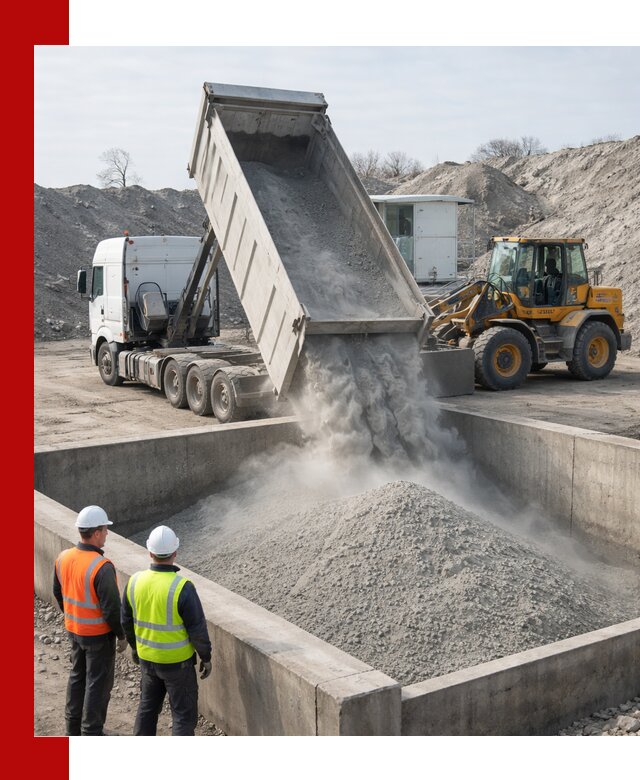 Доставка цемента навалом в Лыткарине крупными партиями