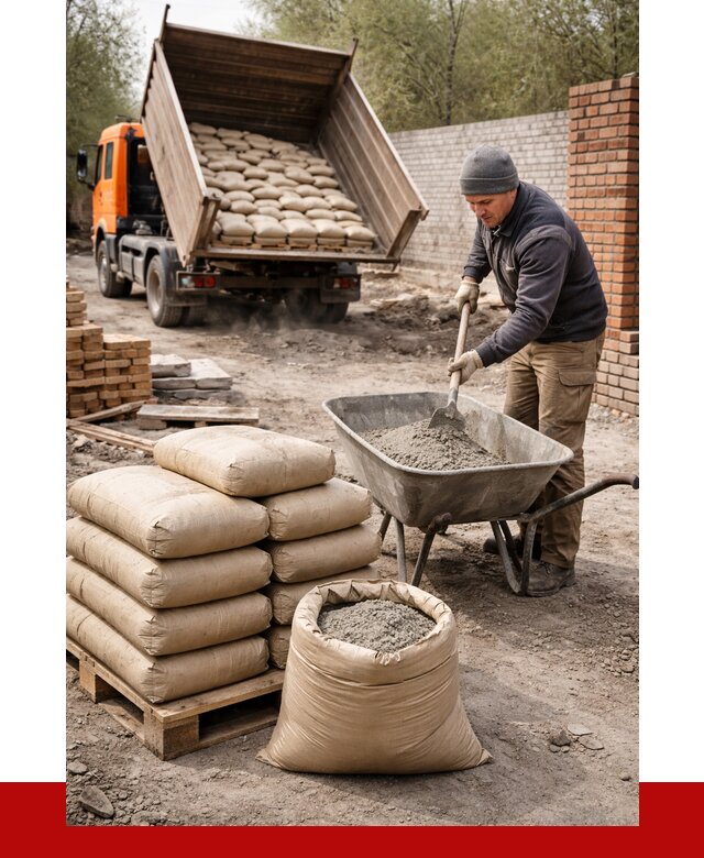 Купить сухую смесь для кладки в Лыткарине от 1229 р. | ПРОНЕРУДЛтк