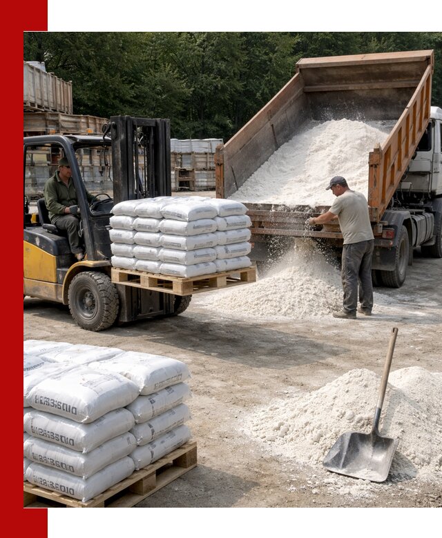 Доставка строительной извести оптом и в розницу в Лыткарине