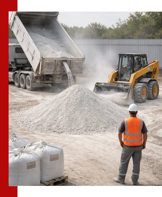 Доставка и продажа известняковой муки в Лыткарине