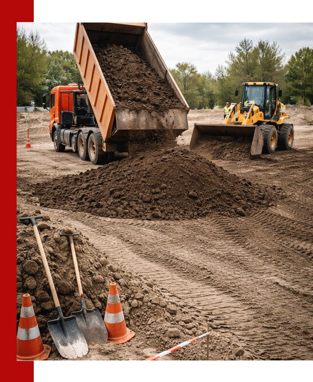 Поставка и доставка планировочного грунта в Лыткарине