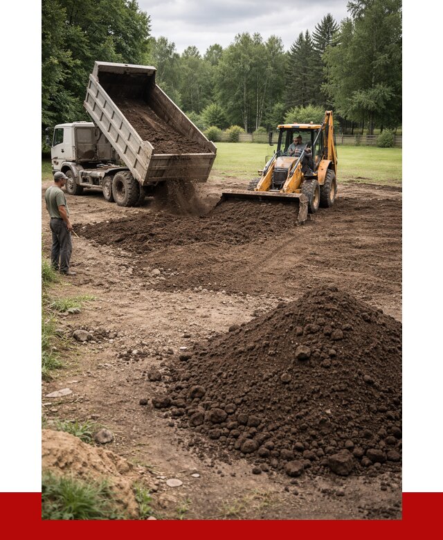 Грунт для выравнивания участка в Лыткарине от 1229 р. | ПРОНЕРУДЛтк